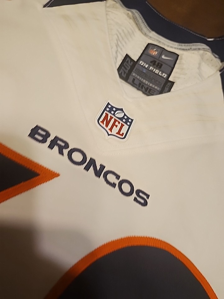 2012 Denver Broncos Quentin Saulsberry Authentic Game Issued Jersey