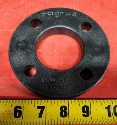 Agru N291FF-FS 1-1/2'' Polypropylene Flange Flat Face Slip-On #150 SDR 11 200 PSI