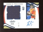 2021 Absolute #208 Justin Fields Bears RPA RC Rookie Patch AUTO 40/75