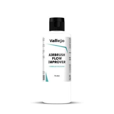 Vallejo Airbrush Flow Improver 200ml Acrylic Paint Additive for Smooth Flow