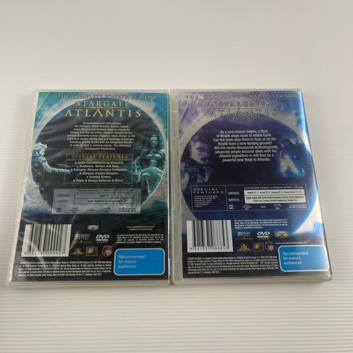 Stargate Atlantis - Season 3 4 5 Bundle Complete DVD Box Set (Region 4) - Picture 3 of 17