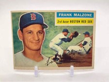 Frank Malzone 1956 Topps #304 Boston Red Sox EX
