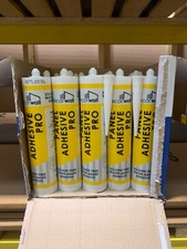 Panel Adhesive Pro x 12 PACK 310ml WHITE Kitchen and Bathrooms all Purpose Glue