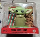 Disney Star Wars Baby Yoda Solar Power Bobble Head Mandalorian Lucas Films Grago