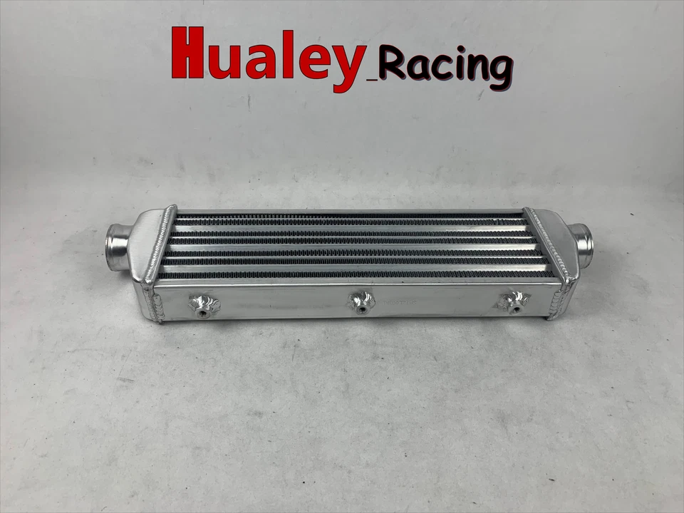 Aluminio Montaje Frontal Universal Turbo 23.4x6.8x2.7" Intercooler 2.2"" Tubo Foto 4 de 4
