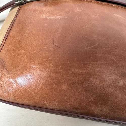 The SAK Alameda Carryall Cognac Leather Satchel Crossbody Shoulder Purse - Imagen 7 de 14