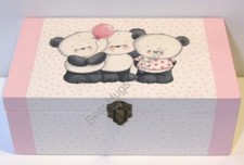 Trinket Box, 'Three Little Pandas.'