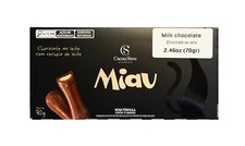 Cacau Show Tablete Miau de Chocolate ao Leite Recheado 70g