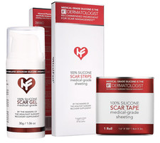 Scar Suite Bundle   Physician-Formulated Silicone Scar Gel  Medical-Grade Scar
