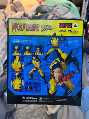 IN STOCK MEDICOM TOY MAFEX No.096 MAFEX WOLVERINE COMIC Ver