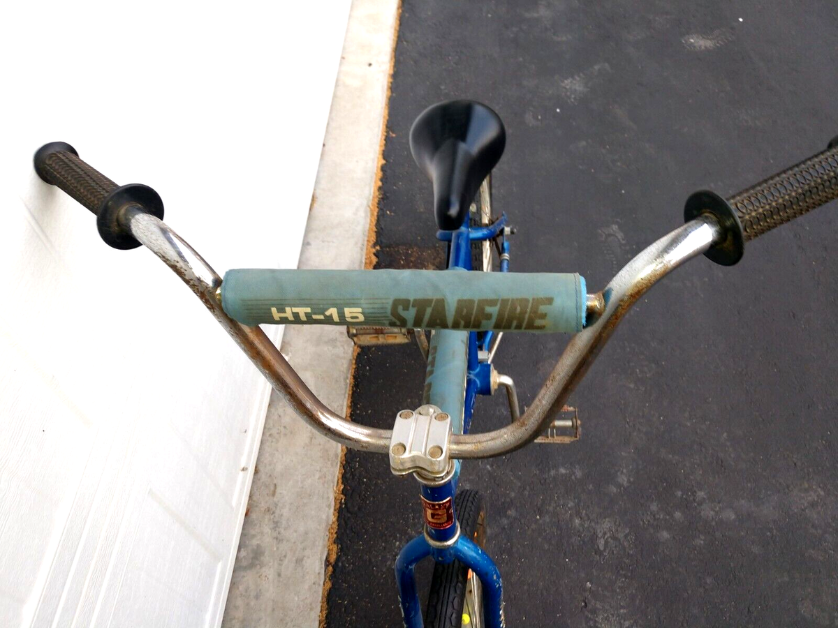 VTG Randor Galaxy HT-15 Starfire Pro BMX Old School Bike Blue