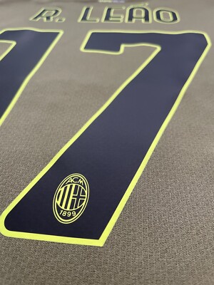 2022/23 AC Milan Third Jersey #17 R. LEAO XL Puma ROSSONERI Soccer