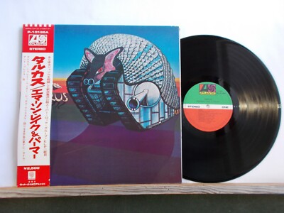 EMERSON LAKE & PALMER  TARKUS   Made in Japan OBI + insert