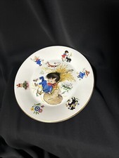 Little Boy Blue Nursery Rhyme plate dish Vintage Arklow Ireland Ironstone 7.5"