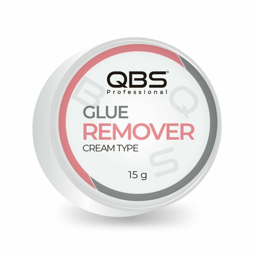 QBS Cil Dissolvant de Colle Crème 15g - Doux Extension GB Salon Usage