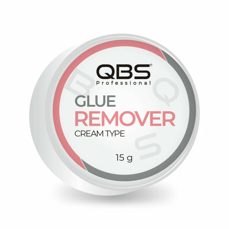 QBS Lash Glue Remover Cream 15g - Gentle Eyelash Extension Remover UK Salon Use