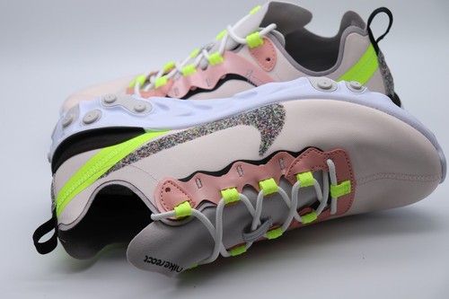 NIKE REACT ELEMENT 55 SCARPE DA CORSA PRM CD6964-600 DONNA UK7.5 - Foto 8 di 12