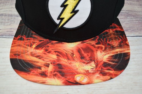 The Flash Justice League DC Comics Sublimated Snapback Hat Cap - Picture 3 of 7