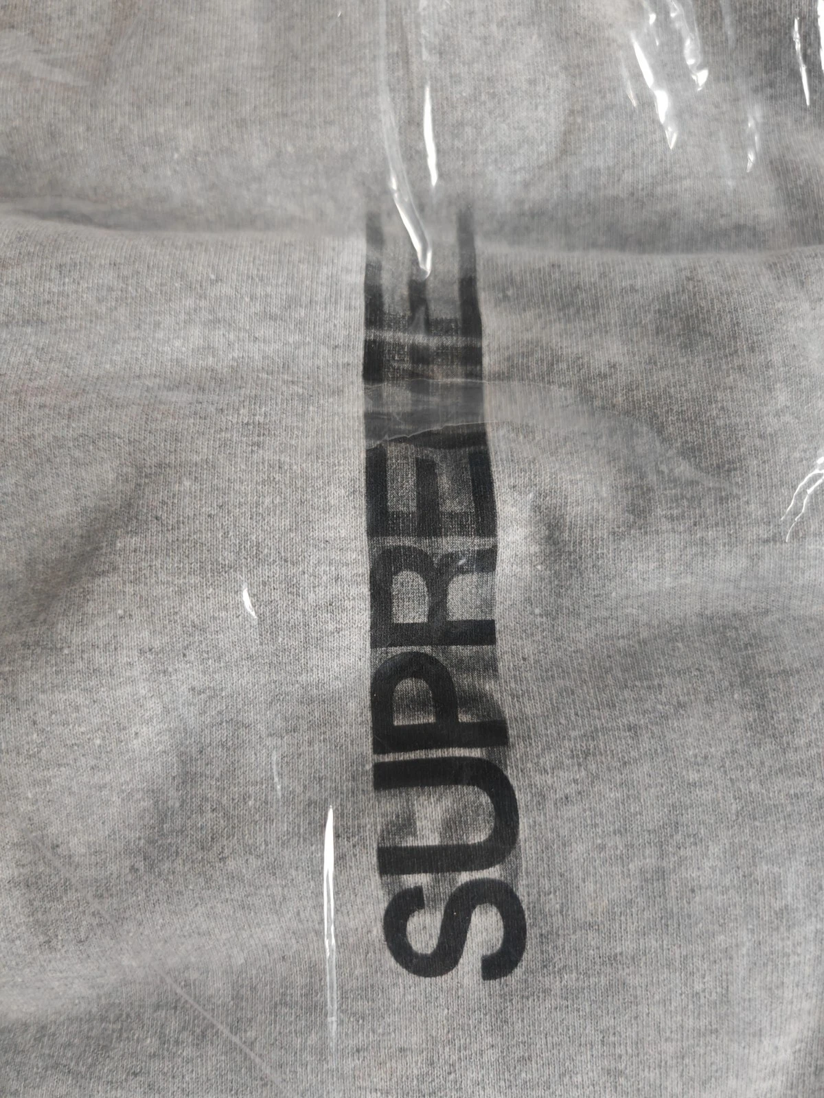 Felpa con cappuccio Supreme Motion Logo ~ Grigio Heather Taglia M *NUOVA* 2023