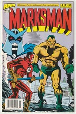   THE MARKSMAN #4, Hero Comics 1988 US-COMICH...