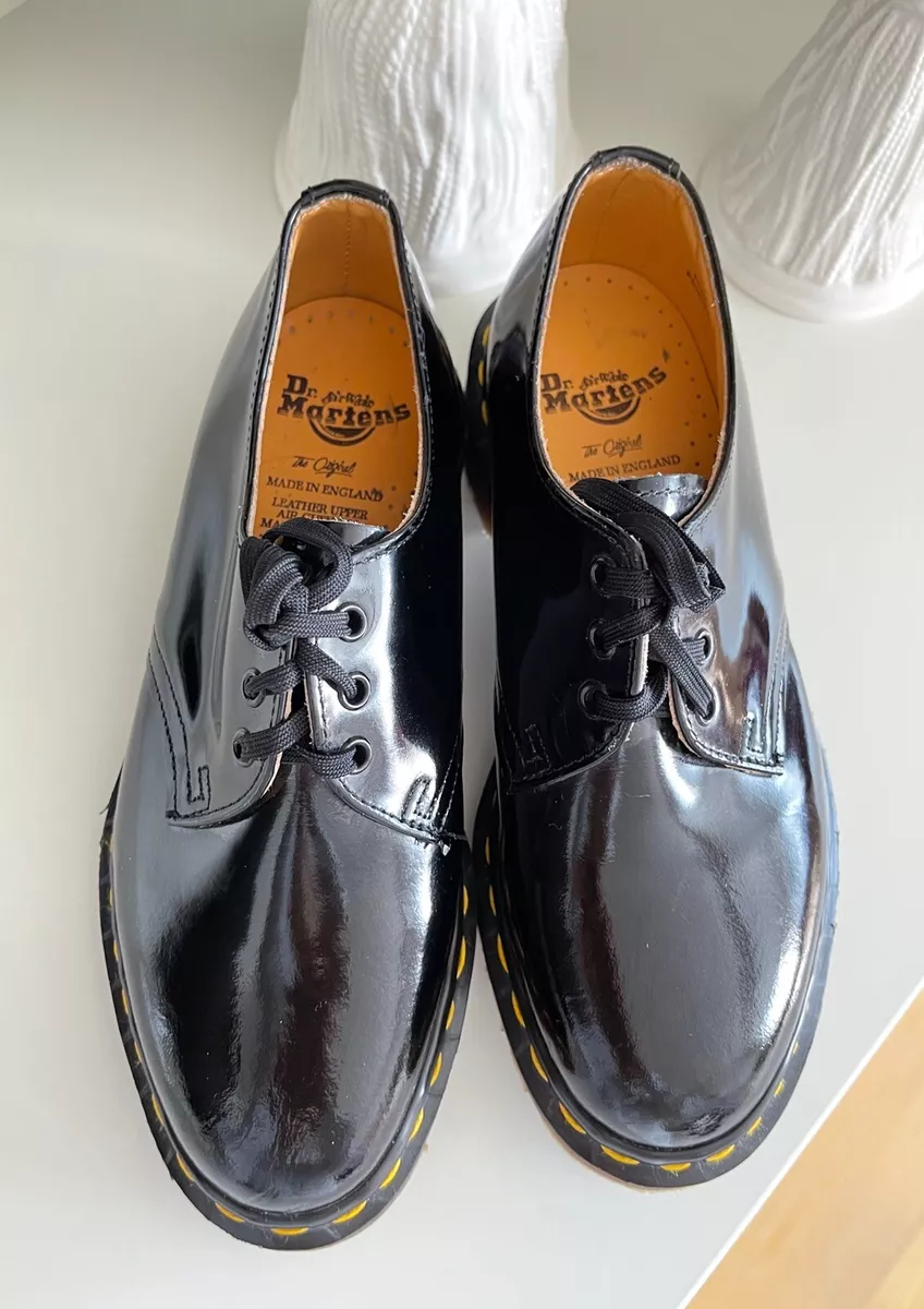 Excel lammelse Tilslutte Vintage 1461 dr doc martens black patent leather oxford Shoes England, size uk 3 | eBay Excel lammelse Tilslutte Vintage 1461 dr doc martens black patent leather oxford Shoes England, size uk 3 | eBay