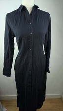 NWT! EXPRESS Size XS Women's Black Button Down Dress 100% Cotton