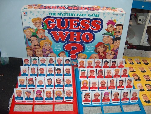 Guess Who ? Board Game Milton Bradley 1998