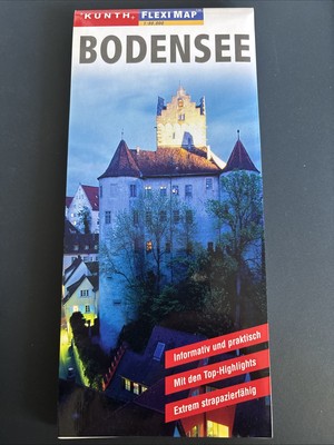 Kunth Fleximap Bodensee 1:80000 Neu