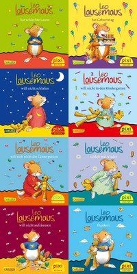 Pixi-Bundle 8er Serie 271: Neues von Leo Lausemaus (8x1 Exemplar) | Lappan