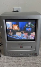 Toshiba 9" TV/DVD Combo MD9DM3 Retro Gaming 2002 Tested and Works with Remote