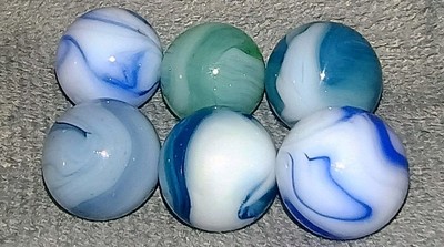 Heaton Agate Marble Lot (6) #1
