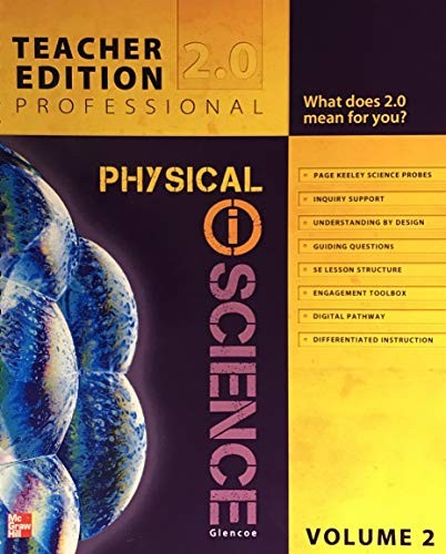 TEACHER EDITION PROFESSIONAL 2.0 PHYSICAL SCIENCE VOLUME 1 By Glen One EXCELLENT - Picture 1 of 1