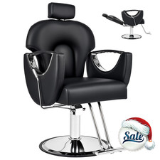 Reclining Hydraulic Barber Chair Styling Salon Beauty Shampoo Spa Equipment