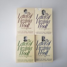 Product Image: Lot Of 4 Virginia Woolf Letters Vol 1,2,3,4 SC DJ 1976-80 1st Am. Edition 