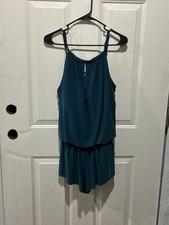 Aqua Green Women's One Piece Swimsuit - teal 16W