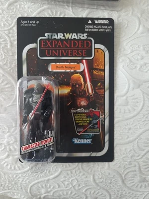 Star Wars VC96 Darth Malgus Action Figure the Vintage Collection Unpunched - Image 1 of 3