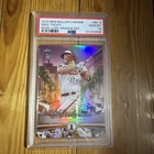 💎📈GEM PSA 10 MIKE TROUT 2022 BEN BALLER CHROME RIDIN LOW ORANGE REFRACTOR /25