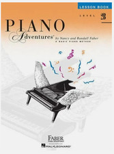 Piano Adventures Level 2B - Lesson Book By Nancy Faber See