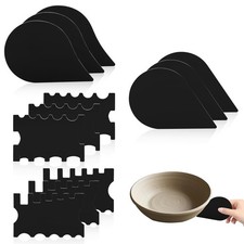 12Pcs Acrylic Pottery Rim Lifter and Ribs Foo...
