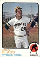 Steve Blass 1973 Topps #95 Pittsburgh Pirates