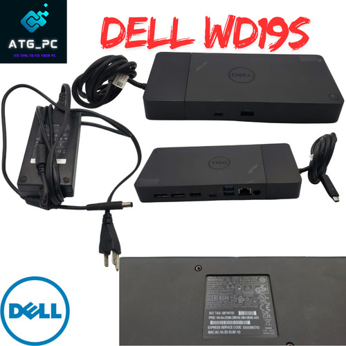 Dell WD19S USB DP HDMI USB-C USB-A Type-C Docking Station W/130w Charger