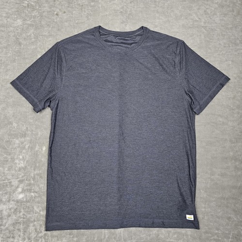 Vuori Strato Hemd Herren Large Kurzarm Performance Stretch leicht