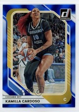 2026 Panini Donruss WNBA Blue Laser 13/49 Kamilla Cardoso #74 v3r