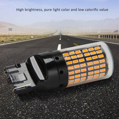 2Pcs Super Bright Canbus T20 7440 W21W Wy21W 144-Smd Reverse Light Turn 9629 - Picture 7 of 8