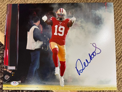 Deebo Samuel Autographed 11x14 Photo PSA