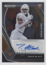 2021 Panini Prizm Draft Picks Draft Picks Auto Tarik Black #DPA-TAR Auto 0oq6