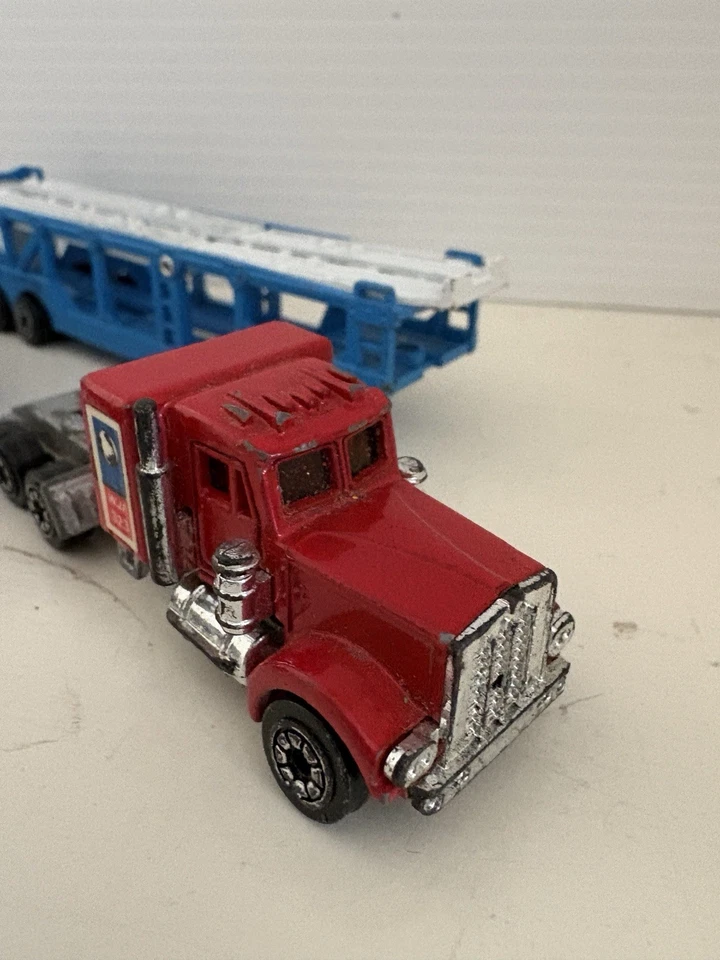 vintage micro Funrise champs die cast transporter truck micro machine Bundle - Image 3 of 4