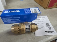Watts 9DM2 3/4" Bronze Dual Check Valve Backflow Preventer 0061888