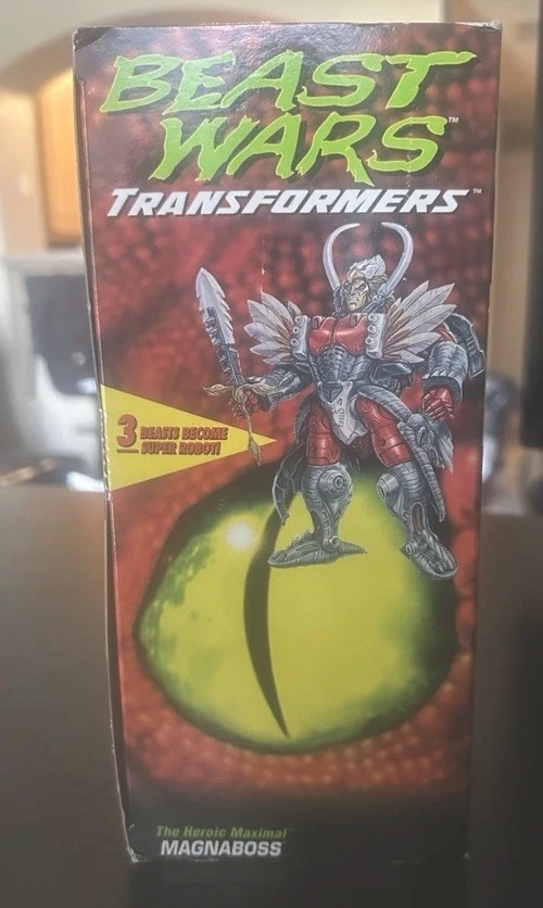 1997 Transformers BEAST WARS Heroic Maximal MAGNABOSS Hasbro Complete FREE SHIP - Image 3 of 4