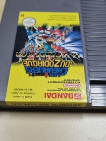 Jeu LES CHEVALIERS DU ZODIAQUE pour console Nintendo NES - SANS NOTICE - FRA